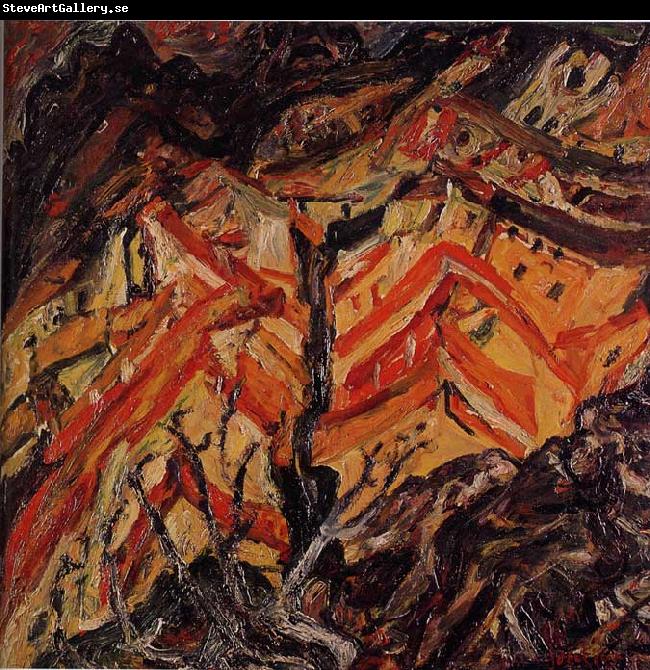 Chaim Soutine View of Ceret